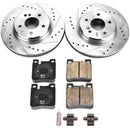 PowerStop Z23 Daily Driver Carbon-Fiber Ceramic Brake Pad and Drilled & Slotted