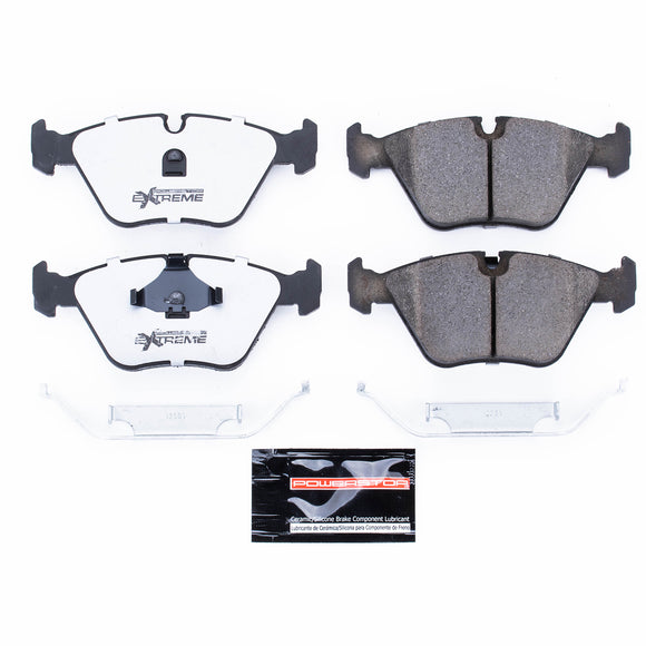 PowerStop Z26 Street Performance Carbon-Fiber Ceramic Brake Pads With Hardware