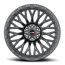 20x9 Vortek VRT-607 Spero Matte Black 5x127 ET12 CB78.1 Wheel Rim
