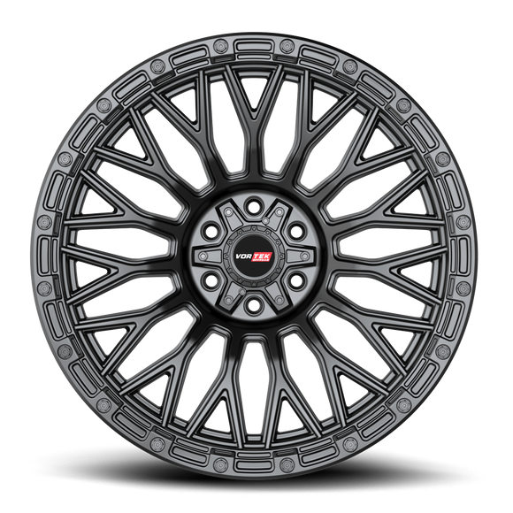 20x9 Vortek VRT-607 Spero Matte Black 5x127 ET12 CB78.1 Wheel Rim