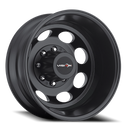 19.5x6.75 Vision 181 Heavy Hauler Matte Black Wheel 8x165.1 ET-143 CB124.5