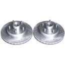 PowerStop Evolution Drilled And Slotted Rotors Pair Front For Ford Ranger