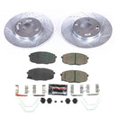 PowerStop Z23 Daily Driver Carbon-Fiber Ceramic Brake Pad and Drilled & Slotted