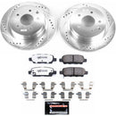 PowerStop Z26 Street Performance Ceramic Brake Pad and Drilled & Slotted Rotor K