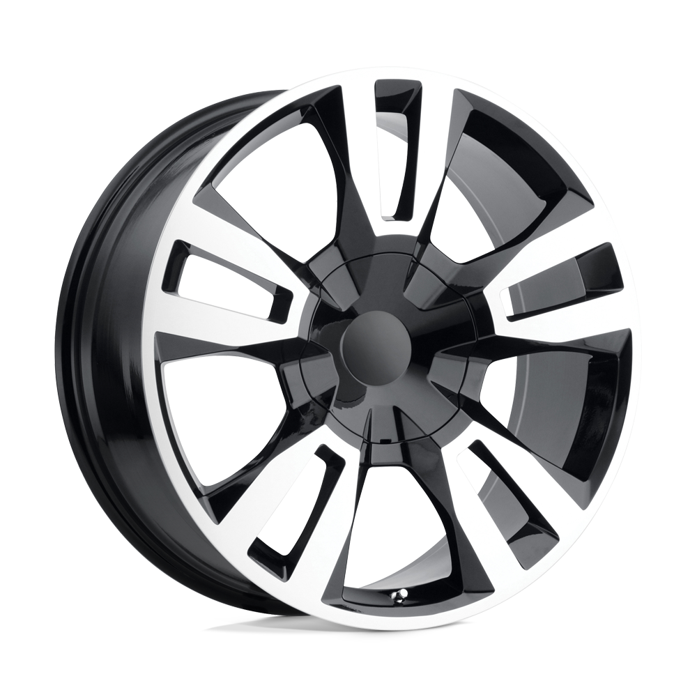 24X10 Performance Replicas PR188 Black 6X139.7 6X5.5 ET31 Wheel Rim ...