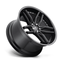 10.5x20 Niche Wheels M194 Methos Gloss Black Matte Black 5x114.3 ET40 CB72.56
