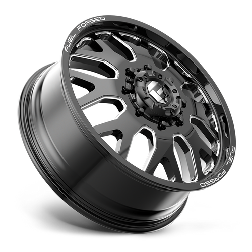 22x12 Fuel Off-Road DE19 FF19D Gloss Black Milled 10x170 ET-50 CB125.1 Wheel Rim