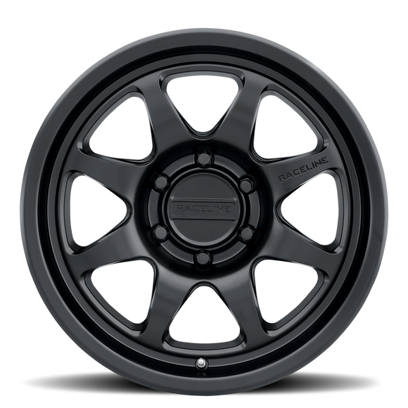 17x8.5 Raceline 962B Maverick Satin Black 5x150 ET0 CB110.5 Wheel