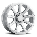 17x8.5 Vision 353 Turbine Silver Wheel 5x127 ET-6 CB78.1