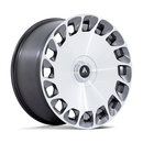 20X9 Asanti Black ABL-45 Aristocrat Gray 5X112 5X120 ET27 Wheel Rim-2