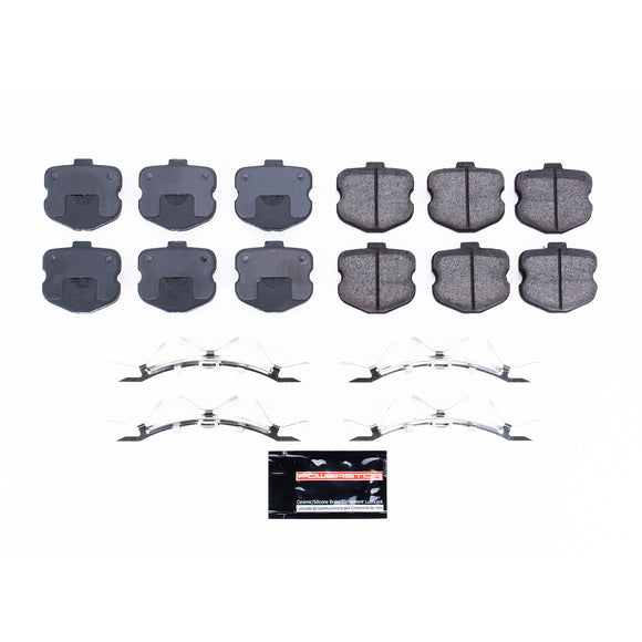 PowerStop Z23 Evolution Sport Carbon-Fiber Brake Pads With Hardware