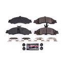 PowerStop Z23 Evolution Sport Carbon-Fiber Brake Pads With Hardware