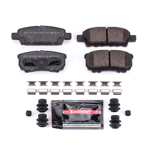 PowerStop Z23 Evolution Sport Carbon-Fiber Brake Pads With Hardware