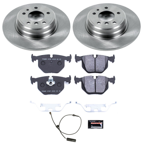PowerStop Track Day Spec High-Performance Brake Pad and Rotor Kit