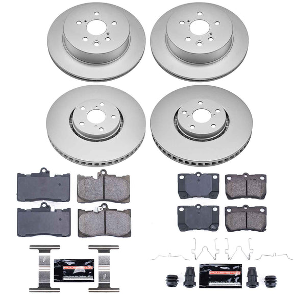 Z23 Daily Driver Premium Carbon-Fiber Ceramic Brake Pad and Fully Coated Rotor K