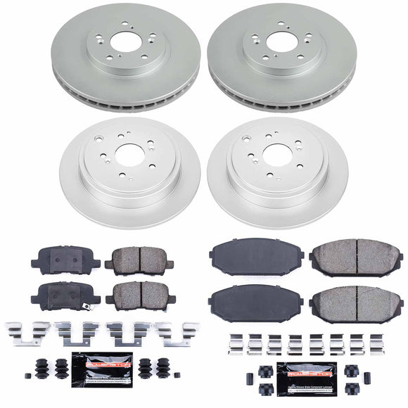 Z23 Daily Driver Premium Carbon-Fiber Ceramic Brake Pad and Fully Coated Rotor K