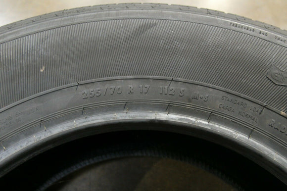 255/70R17 General Grabber HTS 112S BSW SL 2557017 255 70 17