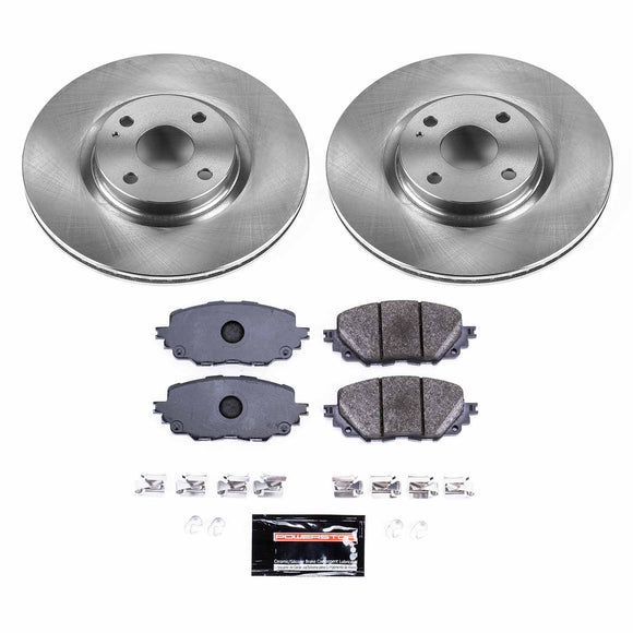 PowerStop Track Day High-Performance Brake Pad and Rotor Kit
