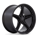 19X11 Foose 1PC F175 CF8 Matte Black 5X120 ET43 Wheel Rim