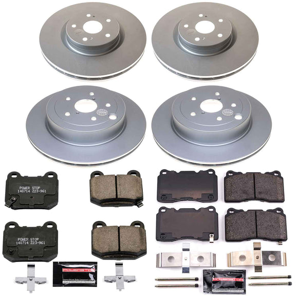 Z23 Daily Driver Premium Carbon-Fiber Ceramic Brake Pad and Fully Coated Rotor K