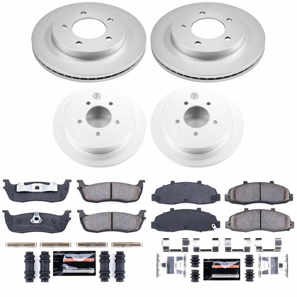 Z23 Daily Driver Premium Carbon-Fiber Ceramic Brake Pad and Fully Coated Rotor K