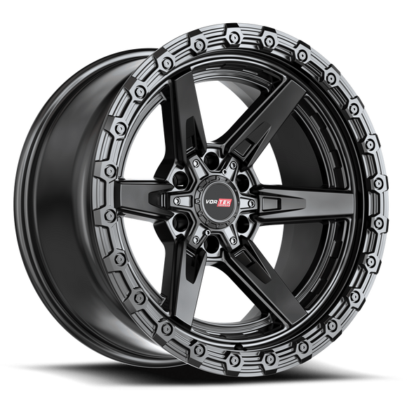 20x9 Vortek VRT-602 Argon Satin Black 6x135 ET20 CB106.1 Wheel Rim