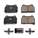 PowerStop Z23 Evolution Sport Carbon-Fiber Brake Pads With Hardware