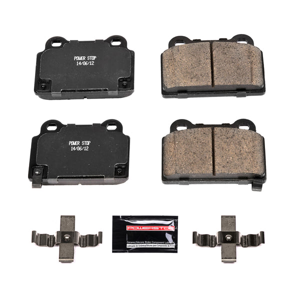 PowerStop Z23 Evolution Sport Carbon-Fiber Brake Pads With Hardware