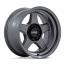 17X8.5 KMC KM728 Lobo Matte Anthracite 6X114.3 6X4.5 ET18 Wheel Rim