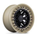 17X9 Black Rhino Alpha Matte Black With Sand Lip 5X127 5X5 ET0 Wheel Rim
