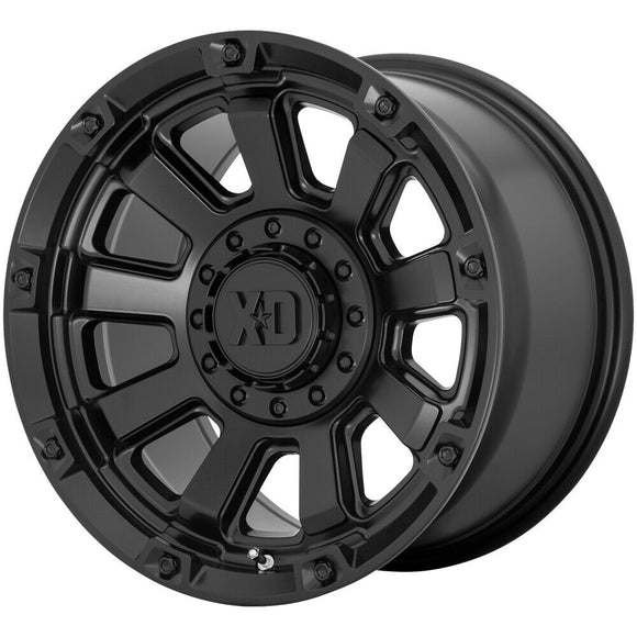 20X9 XD XD852 GAUNTLET Satin Black 5X127/5X139.7 ET0 wheel/rim