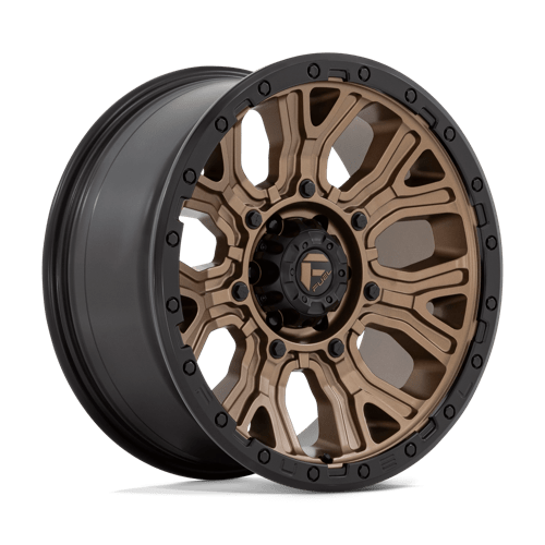 20x9 Fuel Off-Road D826 Traction Matte Bronze with Black Ring 6x135 ET1 Wheel