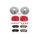 PowerStop Z23 Daily Driver Carbon-Fiber Ceramic Pads Drilled & Slotted Rotor & C