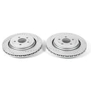 PowerStop Evolution Drilled Slotted Rotors Pair Rear For Chevrolet Corvette