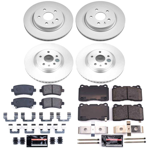 Z23 Daily Driver Premium Carbon-Fiber Ceramic Brake Pad and Fully Coated Rotor K