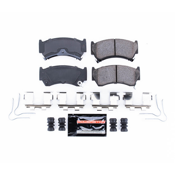 PowerStop Z23 Evolution Sport Carbon-Fiber Brake Pads With Hardware