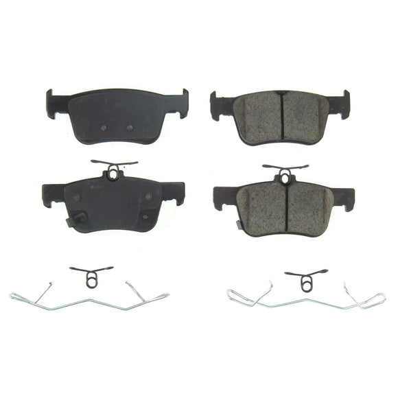 PowerStop Z17 Evolution Ceramic Brake Pads With Hardware