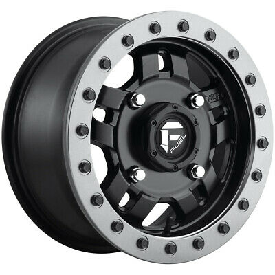 14X7 Fuel UTV D917 Anza Beadlock Matte Black 4X137 ET38 wheel/rim