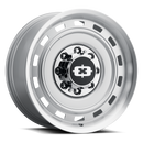 20x10 Vision 54 Cheyenne Silver Machined Lip Wheel 5x5 ET0 CB78.1