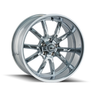 17x7 Ridler 650 Chrome Wheel/Rim 5x114.3 5-114.3 17-7 ET