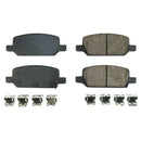 PowerStop Z17 Evolution Ceramic Brake Pads With Hardware