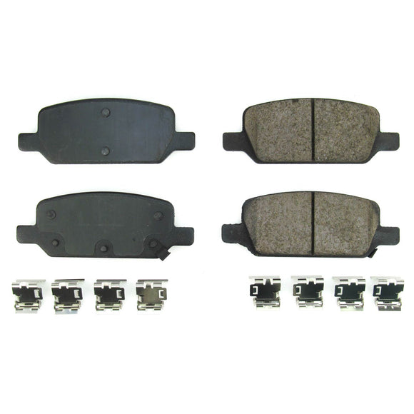 PowerStop Z17 Evolution Ceramic Brake Pads With Hardware
