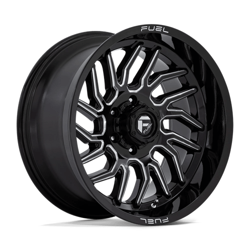 20x10 Fuel Off-Road D807 Hurricane Black 6x135 ET-18 CB87.1 Wheel Rim