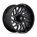 20x10 Fuel Off-Road D807 Hurricane Black 6x135 ET-18 CB87.1 Wheel Rim