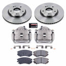PowerStop OE Stock Replacement Low-Dust Ceramic Brake Pad, Rotor and Caliper Kit