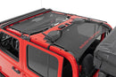 Rough Country Mesh Bikini Top Plus Black For Jeep Gladiator JT 4WD 20-22