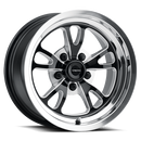 15x8 Vision 149 Patriot Black Milled Polished 5x120.65 5x4.75 ET0 Wheel-1