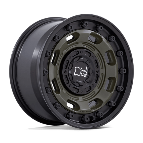 17X8.5 Black Rhino Atlas Green 6X135 6X139.7 6X5.5 ET-10 Wheel Rim