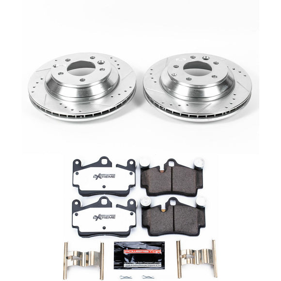 PowerStop Z26 Street Performance Ceramic Brake Pad and Drilled & Slotted Rotor K