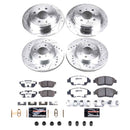 PowerStop Z26 Street Performance Ceramic Brake Pad and Drilled & Slotted Rotor K